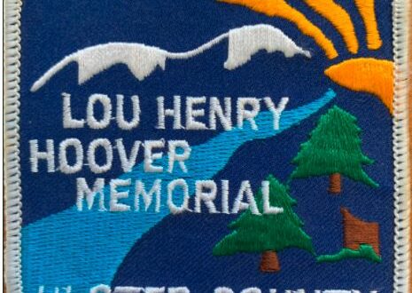 Lou Henry Hoover Vintage Patch
